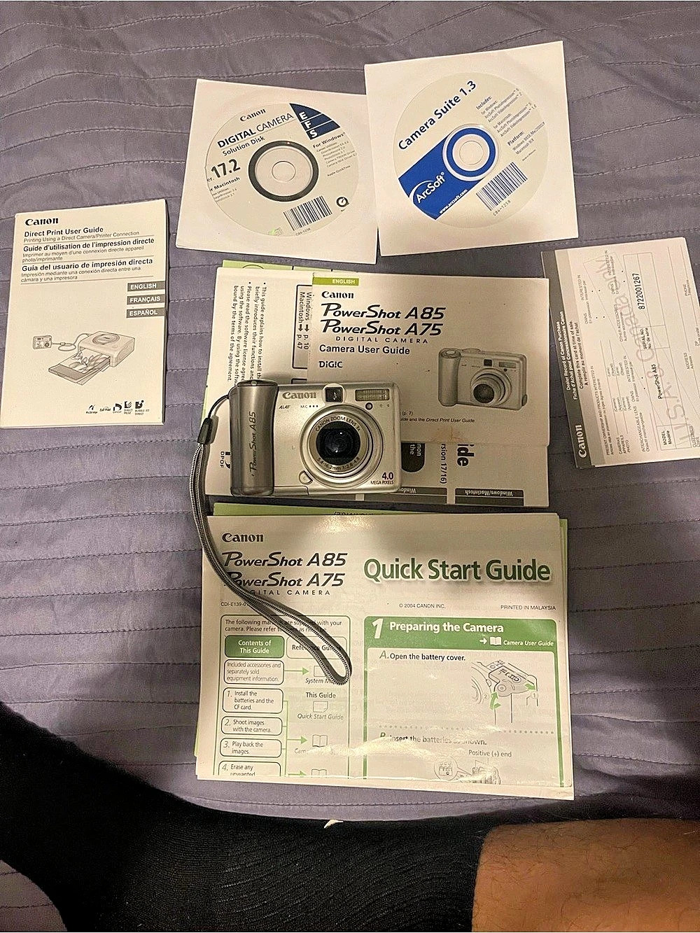 Canon PowerShot A85 4.0MP Digital Camera